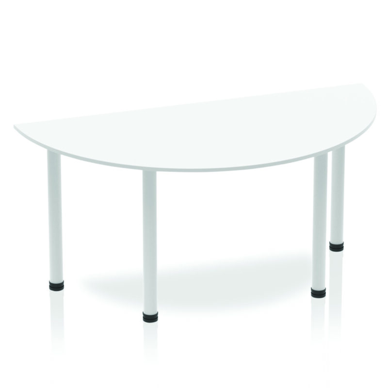 Impulse Semi-Circle Table With Post Leg - Image 29