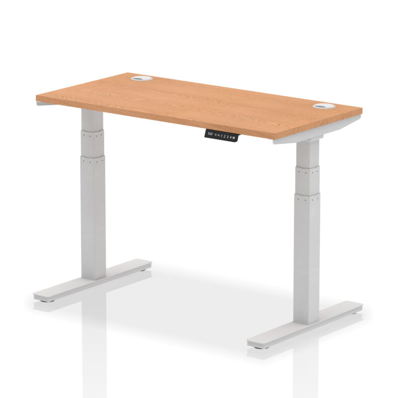 OE - Air Height Adjustable Slimline Desk With Cable Ports - Image 18
