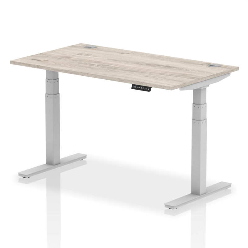 Air Height Adjustable Desk With Cable Ports - Image 45