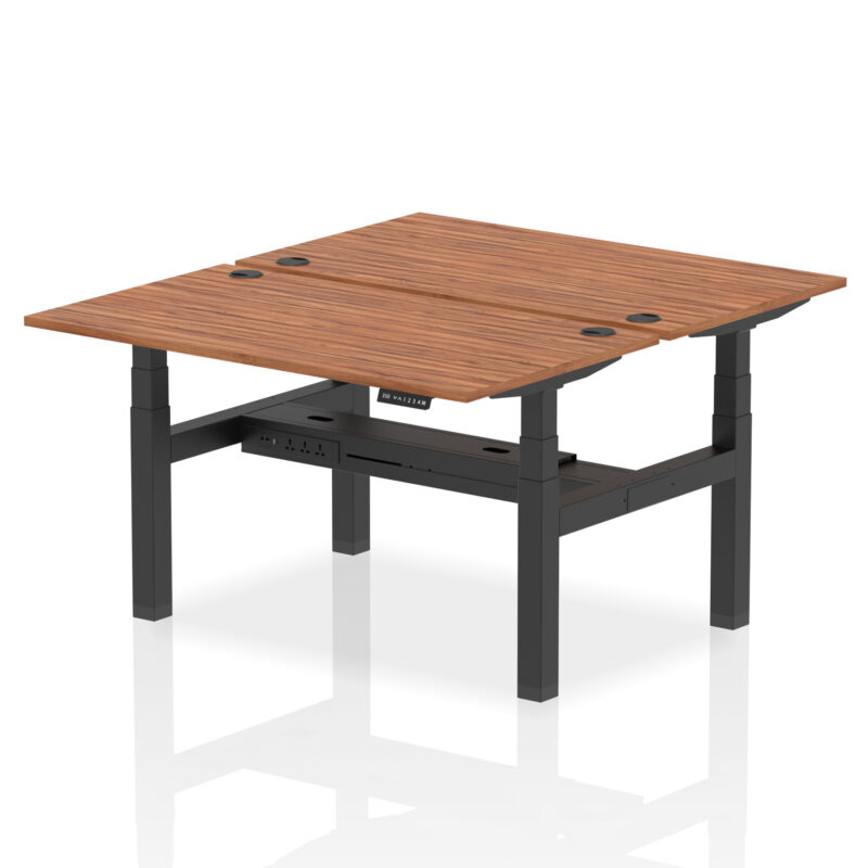OE - Air Back-to-Back Height Adjustable Bench Desk - 2 Person - Image 31
