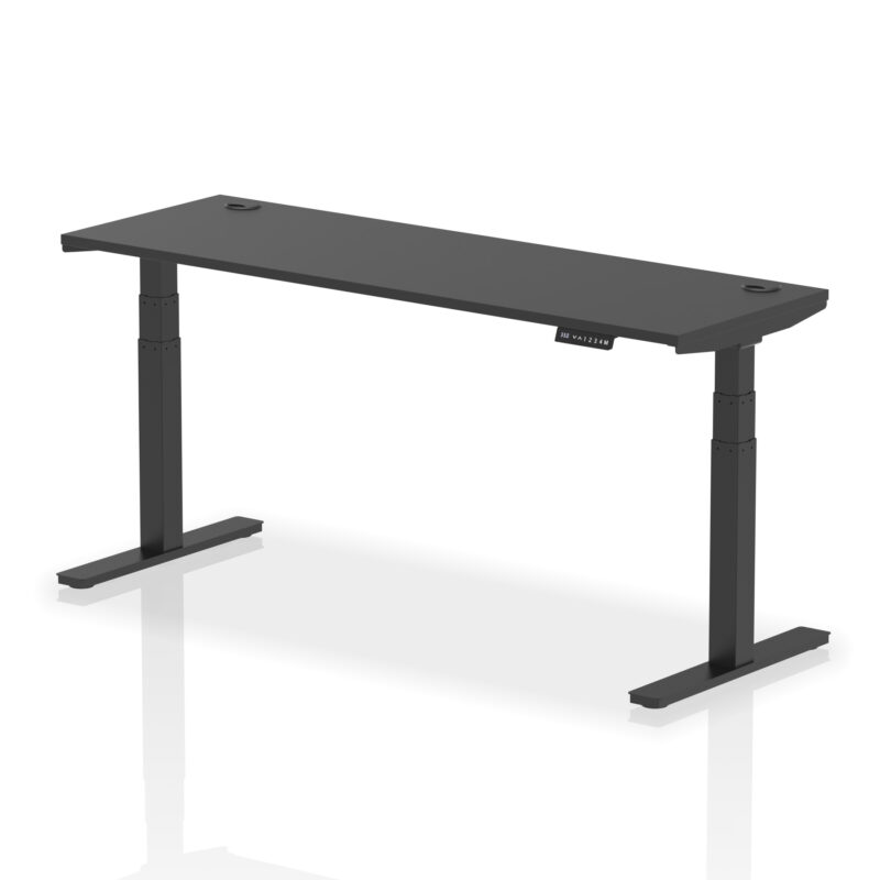 OE - Air Height Adjustable Slimline Desk With Cable Ports - Image 82