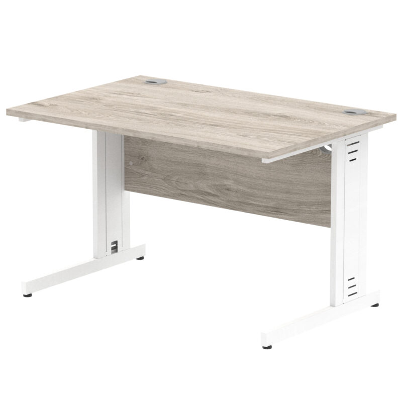 Impulse 1200mm Straight Desk Cable Managed Leg - Image 25