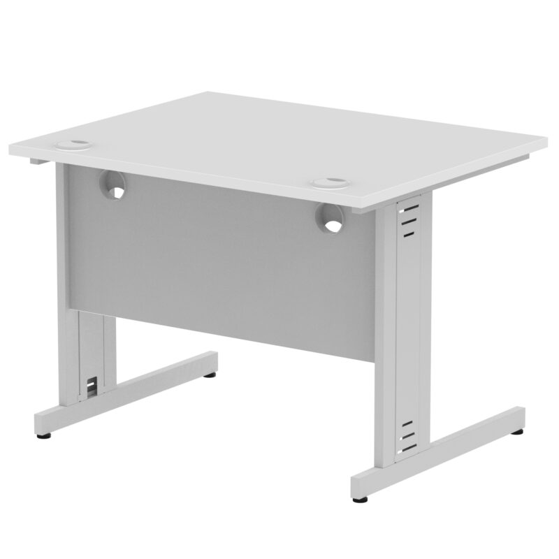 Impulse 1000mm Straight Desk Cable Managed Leg - Image 85
