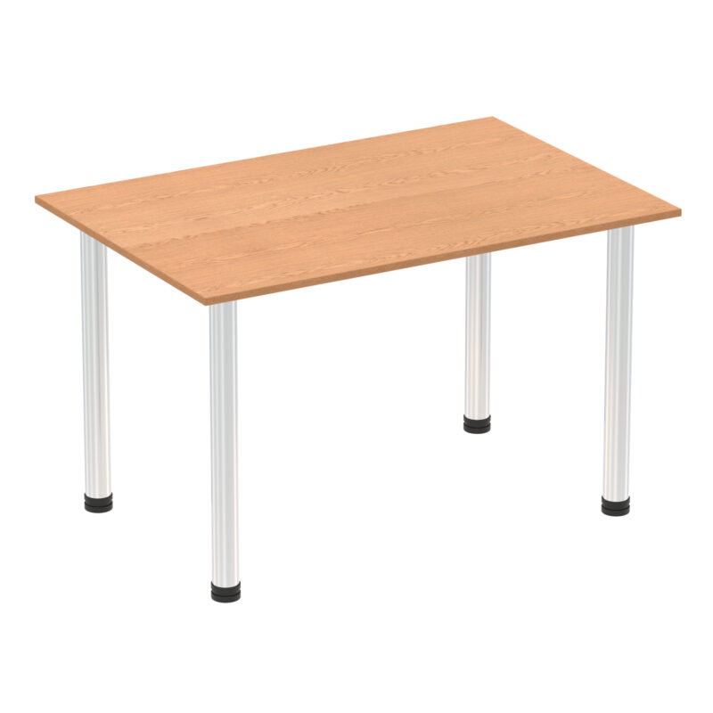 Impulse 1200mm Straight Table With Post Leg - Image 18