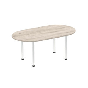 Impulse Boardroom Table With Post Leg - Image 8