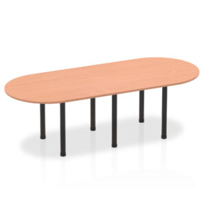 Impulse Boardroom Table With Post Leg - Image 31