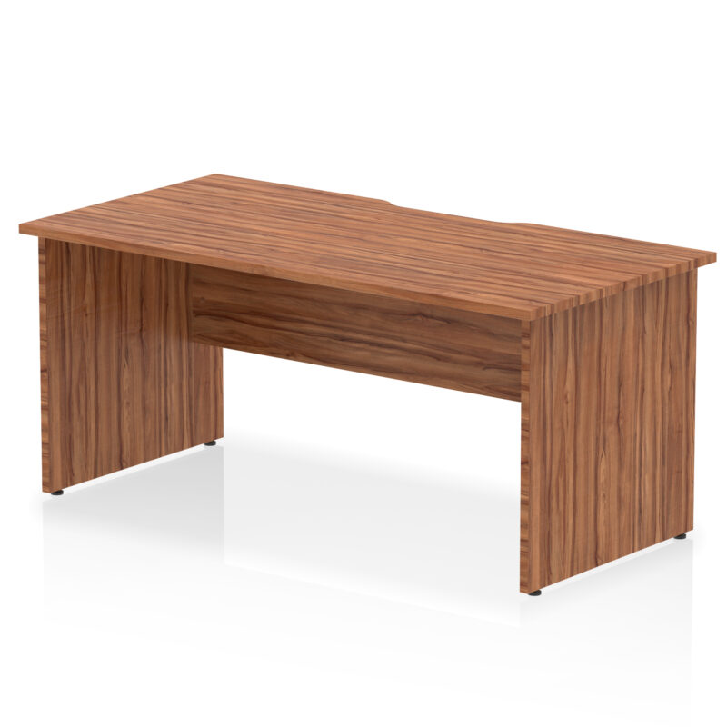 Impulse Scalloped Edge 1600mm Straight Desk Panel End Leg - Image 6
