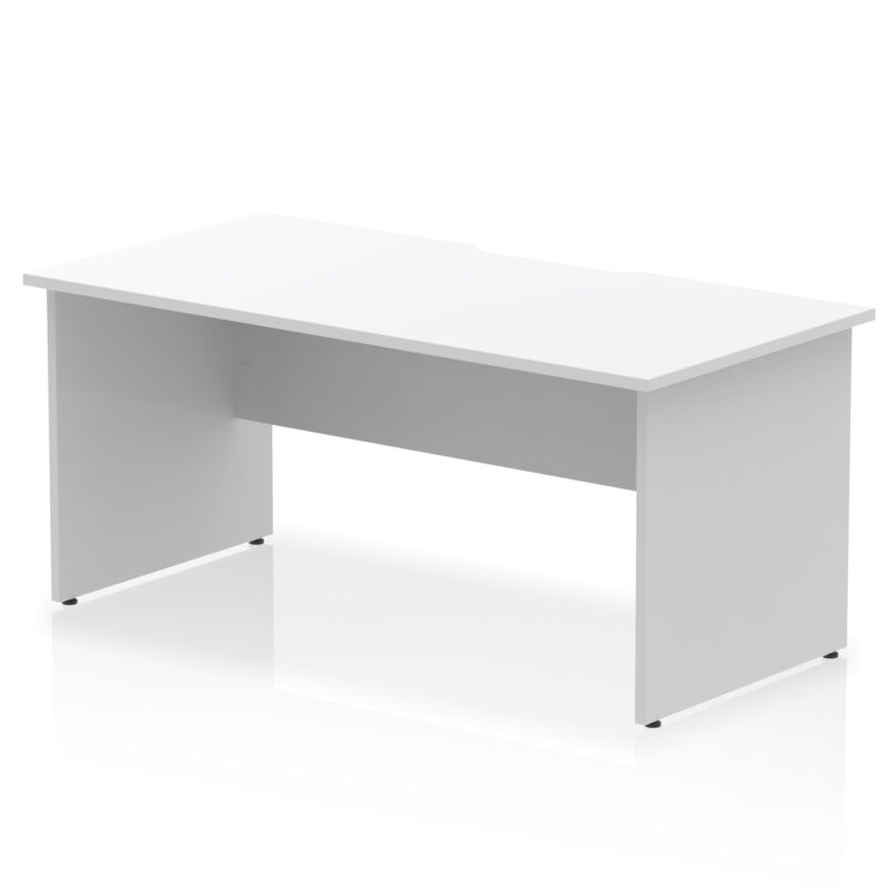 Impulse Scalloped Edge 1600mm Straight Desk Panel End Leg - Image 7