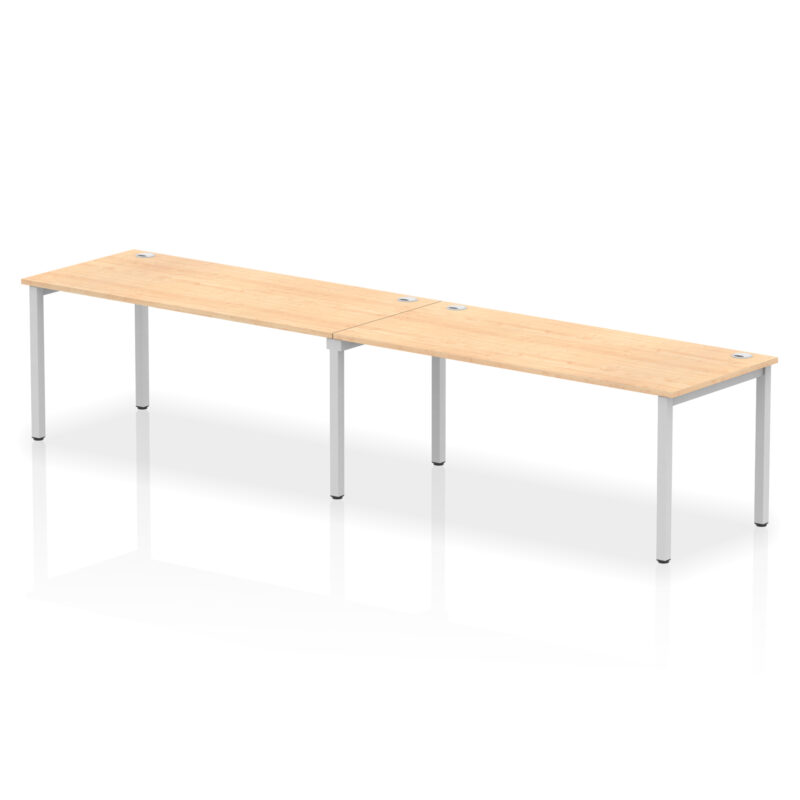 Impulse Single Row Bench Desk - 2 Person - Image 41