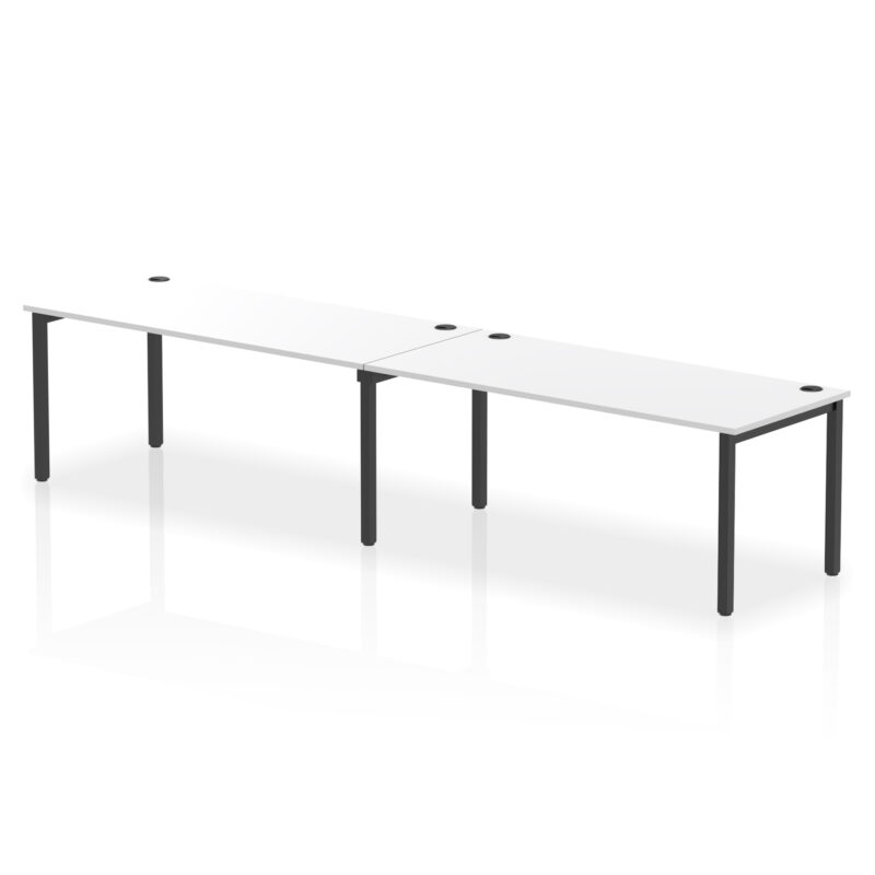 Impulse Single Row Bench Desk - 2 Person - Image 83