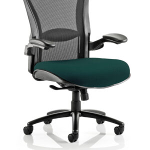 Houston High Mesh Back Heavy Duty Task Operator Office Chair with Arms - Image 7