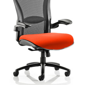 Houston High Mesh Back Heavy Duty Task Operator Office Chair with Arms - Image 8