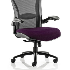 Houston High Mesh Back Heavy Duty Task Operator Office Chair with Arms - Image 9