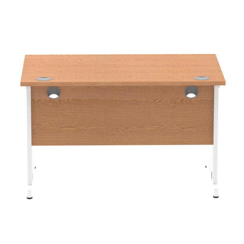 Impulse 1200mm Straight Desk Cable Managed Leg - Image 62
