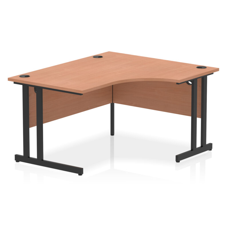 OE - Impulse 1400mm Right Crescent Desk Cantilever Leg - Image 13
