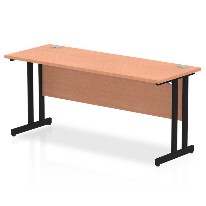Impulse 1600mm Slimline Desk Cantilever Leg - Image 97