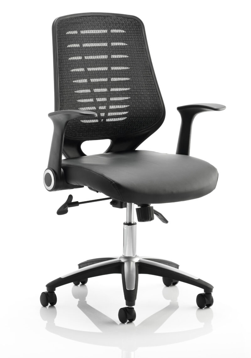 OE - Relay Medium Mesh Back Task Operator Office Chair with Arms - Image 2