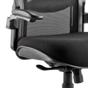 Houston High Mesh Back Heavy Duty Task Operator Office Chair with Arms - Image 3