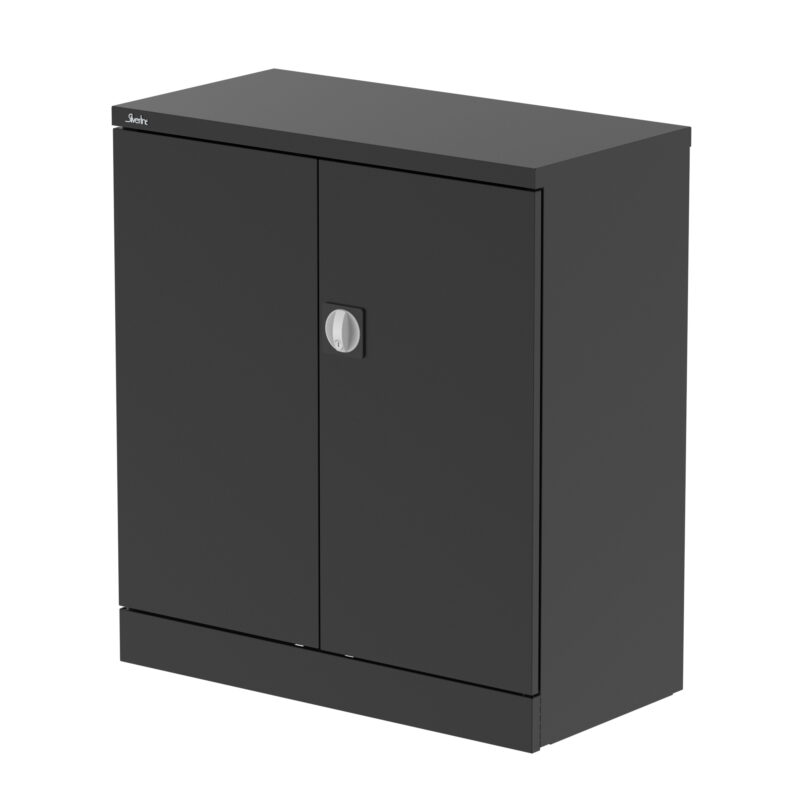 Qube Stationery 2-Door Cupboard With Shelves
