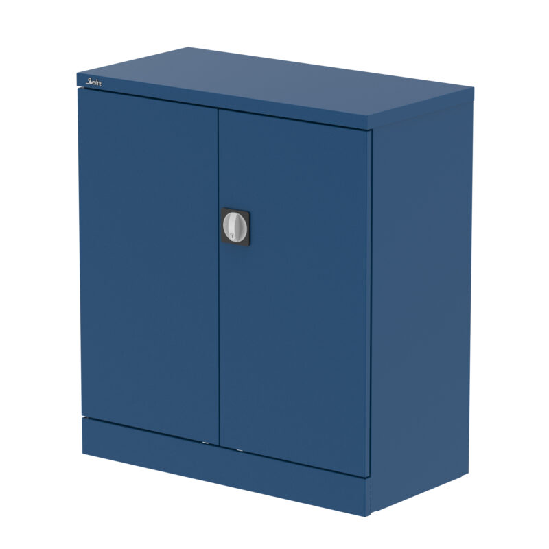 Qube Stationery 2-Door Cupboard With Shelves - Image 9