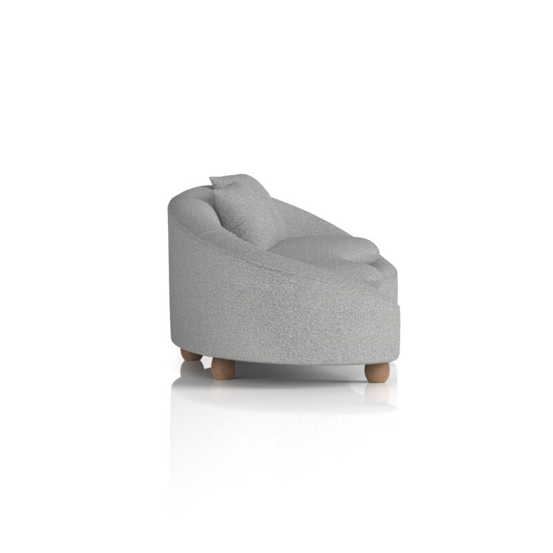Mimi 3 Seater Curved Sofa - Image 8