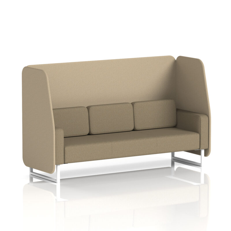 Brixworth Open Booth With White Legs in Two Tone - Image 51