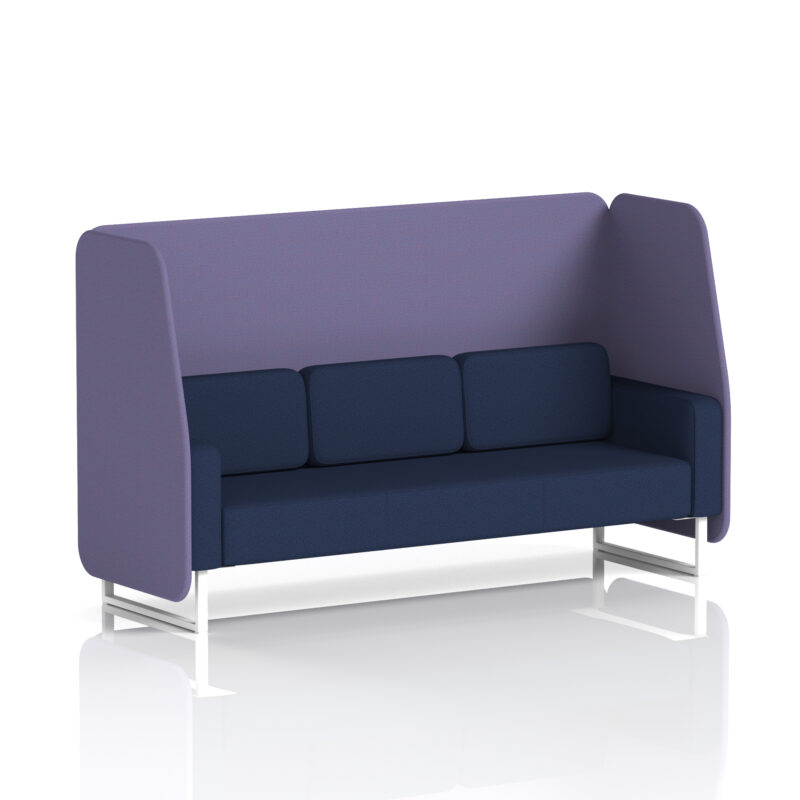 Brixworth Open Booth With White Legs in Two Tone - Image 66