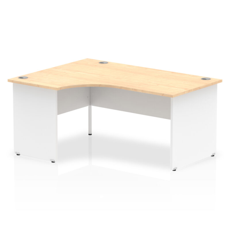 Impulse 1600mm Left Crescent Desk Panel End Leg - Image 6