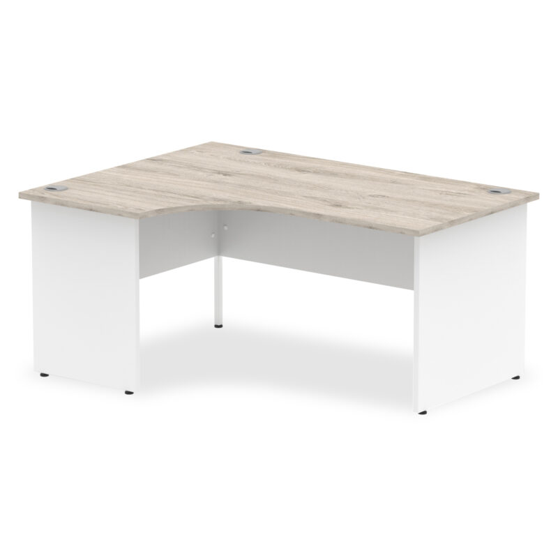 Impulse 1600mm Left Crescent Desk Panel End Leg - Image 4